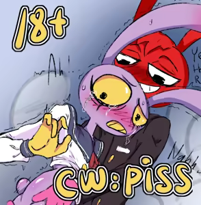 Jax X Thomas omorashi comic - hentai manga cover image