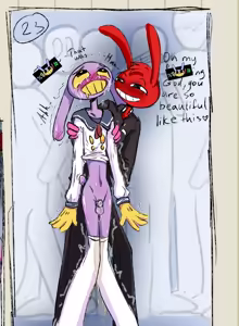 Page 11 of Jax X Thomas omorashi comic - preview thumbnail
