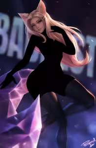 Page 12 of You won a whole day to spend with your favorite pop star, Ahri. Too bad you're a censored betaloser! - preview thumbnail