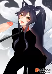 Page 18 of You won a whole day to spend with your favorite pop star, Ahri. Too bad you're a censored betaloser! - preview thumbnail