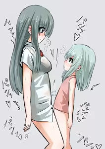 Uchuujin ni Karada o Nottorarete Chousa Sareru Shimai - hentai manga cover image