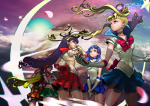Page 114 of sailor moon art compilation - preview thumbnail