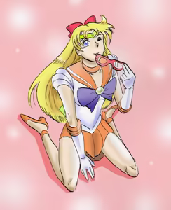 Page 38 of sailor moon art compilation - preview thumbnail