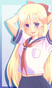 Page 48 of sailor moon art compilation - preview thumbnail