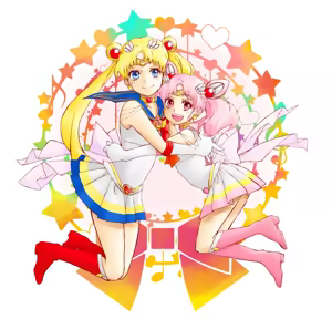 Page 61 of sailor moon art compilation - preview thumbnail