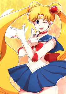 Page 9 of sailor moon art compilation - preview thumbnail
