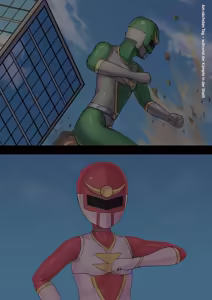 Page 99 of Sentai Ranger Pink - preview thumbnail