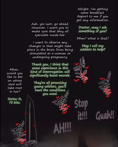 Page 9 of Other artist's character special january issue: The interrogation of Reins Ackerman - preview thumbnail