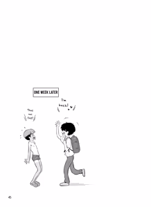 Page 45 of Shukuhakusaki no DoS Hiyake Danshi o Mesuiki sasetara Gachi de Horerareta Ohanashi - preview thumbnail