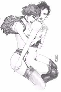 Page 21 of Illustrations érotiques des Fleurs du mal - preview thumbnail