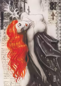 Page 4 of Illustrations érotiques des Fleurs du mal - preview thumbnail