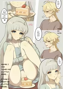 Page 6 of Valentine no Yoru, Shokutaku de Hajimaru Game - preview thumbnail