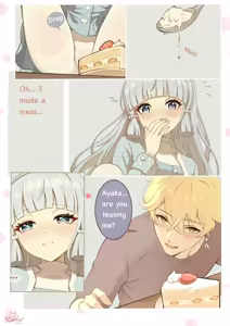 Page 8 of Valentine no Yoru, Shokutaku de Hajimaru Game - preview thumbnail