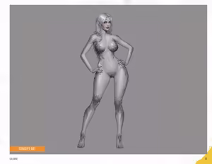 Page 31 of Tamer King of Dinosaurs Artbook - preview thumbnail