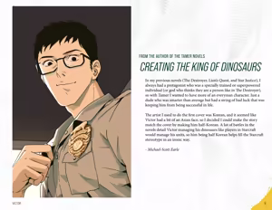Page 5 of Tamer King of Dinosaurs Artbook - preview thumbnail