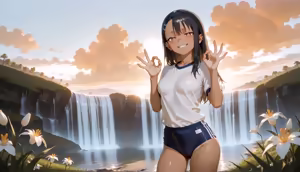 Nagataro (Don't Toy With Me, Miss Nagatoro) [Ai Ganerated) - hentai manga cover image