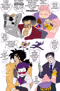 Page 11 of Dragon Ball human AU - preview thumbnail