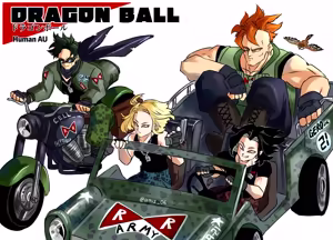 Page 28 of Dragon Ball human AU - preview thumbnail