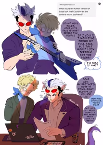 Page 47 of Dragon Ball human AU - preview thumbnail