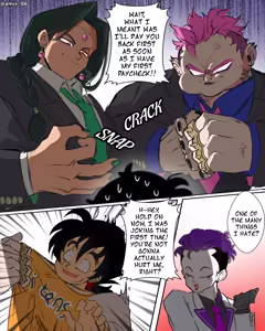 Page 55 of Dragon Ball human AU - preview thumbnail