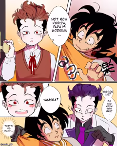 Page 57 of Dragon Ball human AU - preview thumbnail