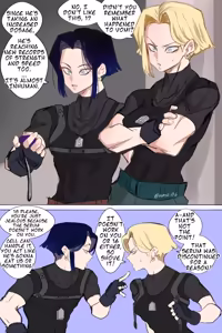 Page 96 of Dragon Ball human AU - preview thumbnail