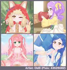 Lolis Hentai Animated GIFs by OldB - hentai manga cover image