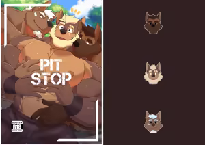 Pit Stop - hentai manga cover image