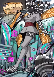 Galaxy Trousers & Giantess Laboratory - hentai manga cover image