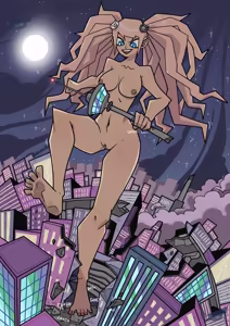 Page 105 of Galaxy Trousers & Giantess Laboratory - preview thumbnail