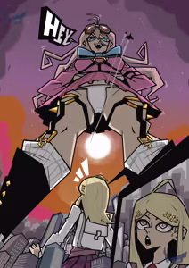 Page 108 of Galaxy Trousers & Giantess Laboratory - preview thumbnail