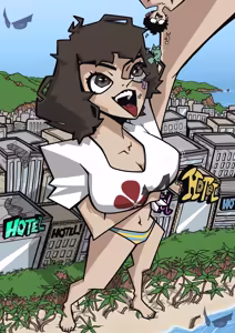 Page 112 of Galaxy Trousers & Giantess Laboratory - preview thumbnail