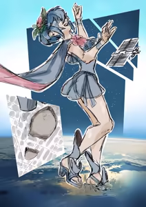 Page 134 of Galaxy Trousers & Giantess Laboratory - preview thumbnail