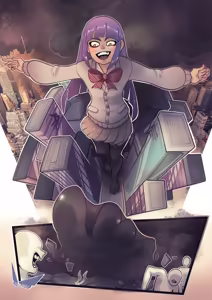 Page 140 of Galaxy Trousers & Giantess Laboratory - preview thumbnail
