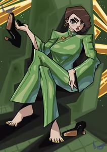 Page 158 of Galaxy Trousers & Giantess Laboratory - preview thumbnail