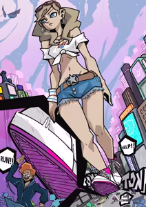 Page 25 of Galaxy Trousers & Giantess Laboratory - preview thumbnail