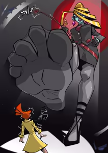 Page 36 of Galaxy Trousers & Giantess Laboratory - preview thumbnail