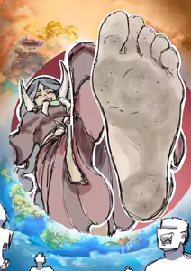 Page 64 of Galaxy Trousers & Giantess Laboratory - preview thumbnail