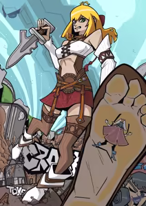 Page 78 of Galaxy Trousers & Giantess Laboratory - preview thumbnail