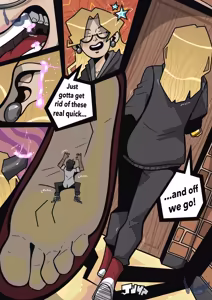 Page 8 of Galaxy Trousers & Giantess Laboratory - preview thumbnail