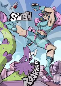 Page 9 of Galaxy Trousers & Giantess Laboratory - preview thumbnail