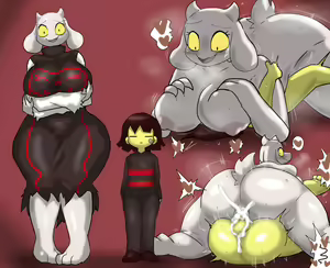 Page 233 of Enigi09 @matingpress09 - undertale / deltarune art - preview thumbnail