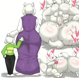 Page 329 of Enigi09 @matingpress09 - undertale / deltarune art - preview thumbnail