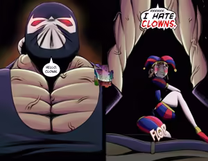 Bane x Pomni OTP - hentai manga cover image