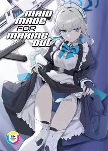 Dokidoki Toki Meki Maid Kiss | Maid Made for Making Out (decensored) - hentai manga cover image