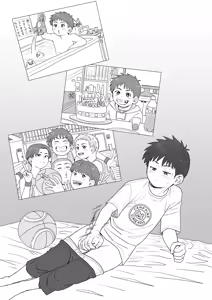 Page 58 of Hoteru de no o tanoshimi - K-kun to U-kun wa namade daradara ikitai - - preview thumbnail