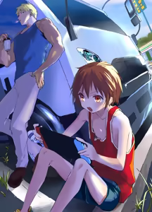 Page 2 of Torakku untenshu to iranaiko no eromanga - preview thumbnail