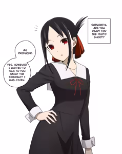 Shinomiya Kaguya's Swimsuit Photo Shoot - Part 1 & 2 & 3 & 4 - hentai manga cover image