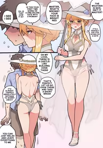 summer outfit 2 Lancer Artoria - hentai manga cover image