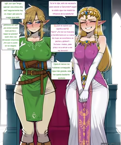 Genderswapped Link x Ganondorf - hentai manga cover image